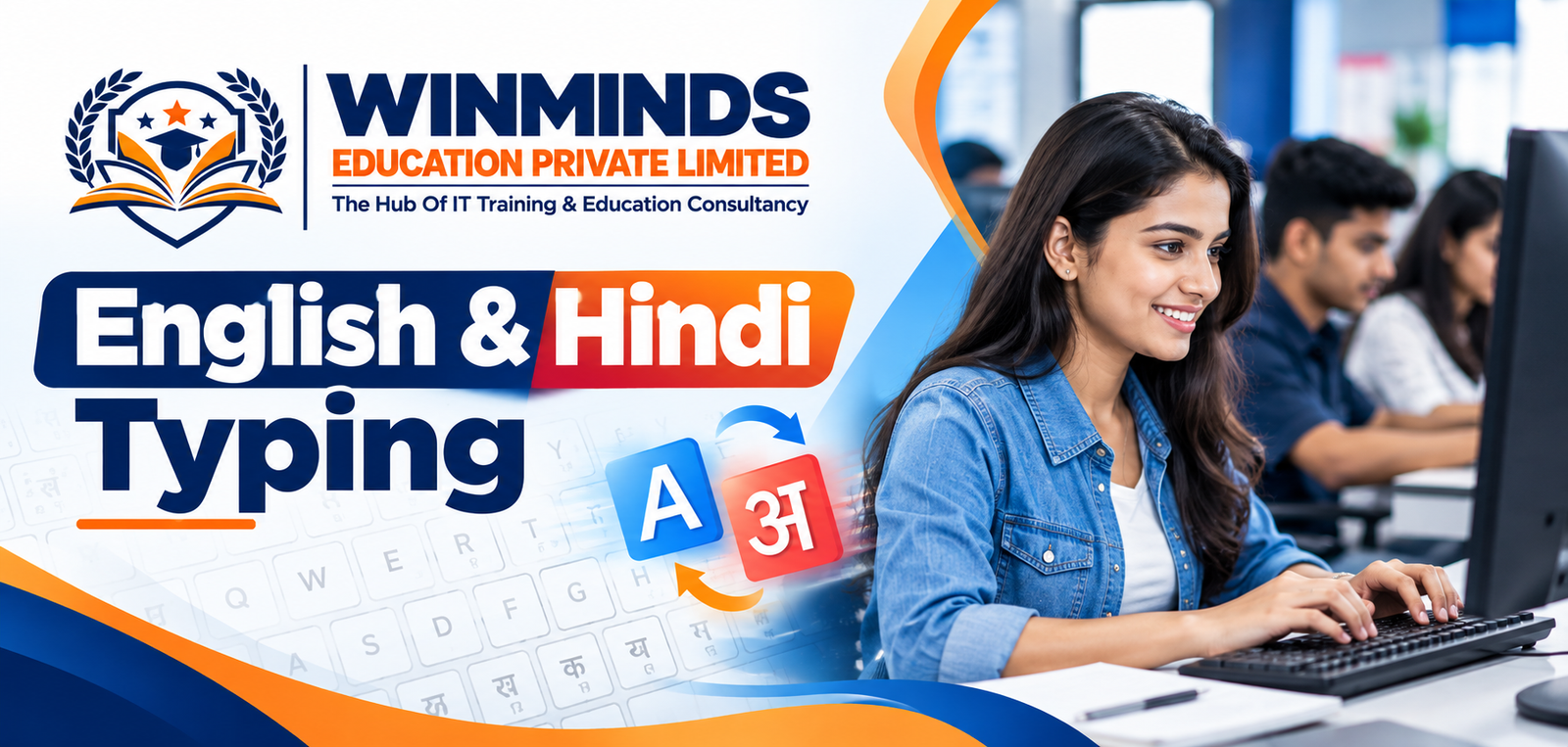English & Hindi Typing